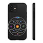 Premium Tough Case for iPhone 12 to 16 Pro Max Showcasing Coldplay’s Illustration Concept