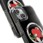 Abstract Guitar Sketch Magnetic Clear Impact Case