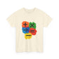 Orange Equals Symbol Unisex Heavy Cotton Tee