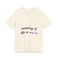 Feel the Music Vibe Unisex Jersey short sleeve tee