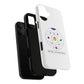 Colorful Planetary Orbit Diagram Tough Magnetic Case