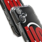ILO Bold Red Block Magnetic Clear Impact Case