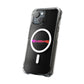 Wavy Groovy Typography Magnetic Clear Impact case