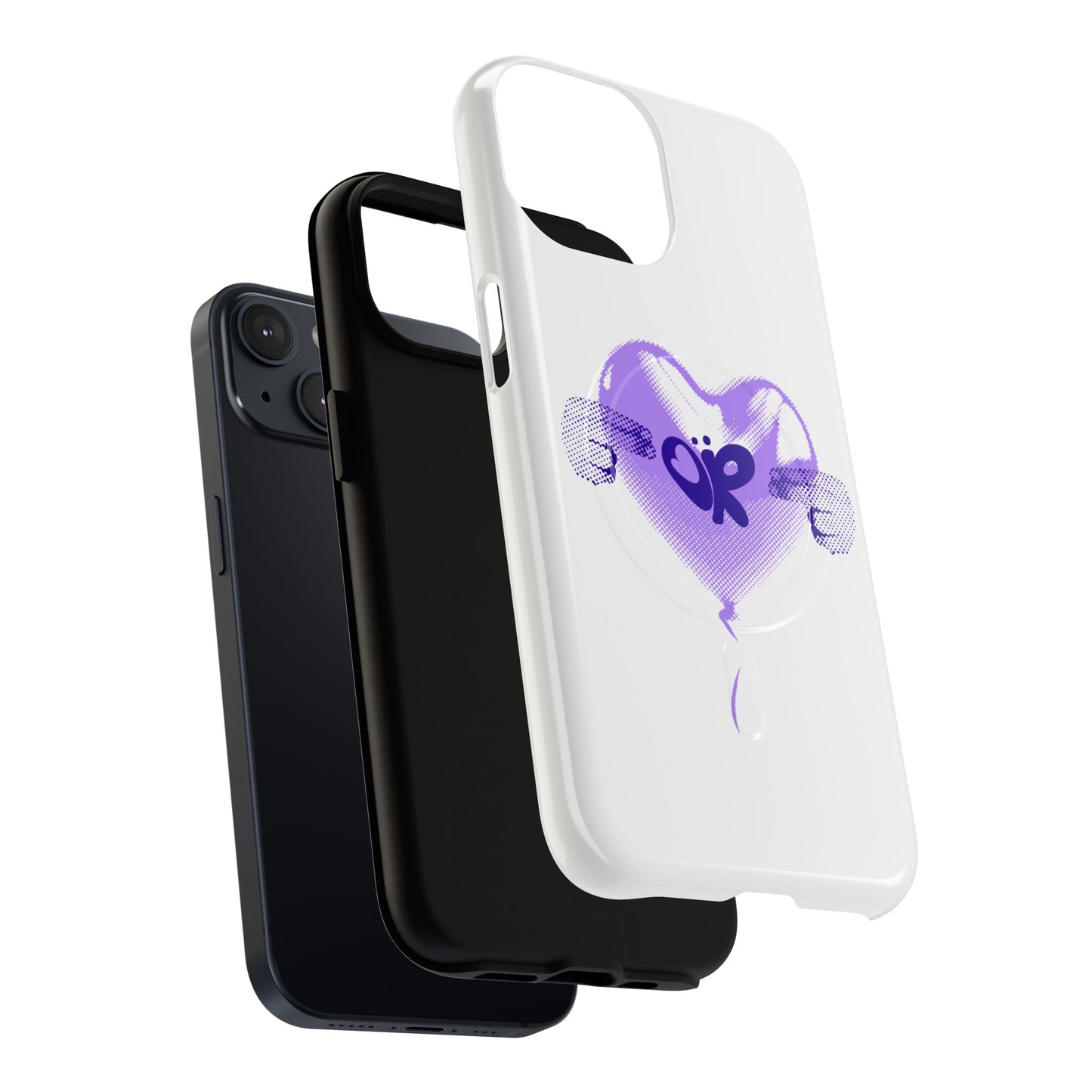 Heart Balloon OR Pop Art Tough Magnetic phone case