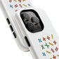 Minimalist Paw Print Tough Magnetic case
