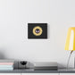Sunflower Mask Illustration Canvas