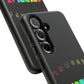 Premium Tough Case for Samsung S21 to S25 Ultra Showcasing Coldplay’s Signage