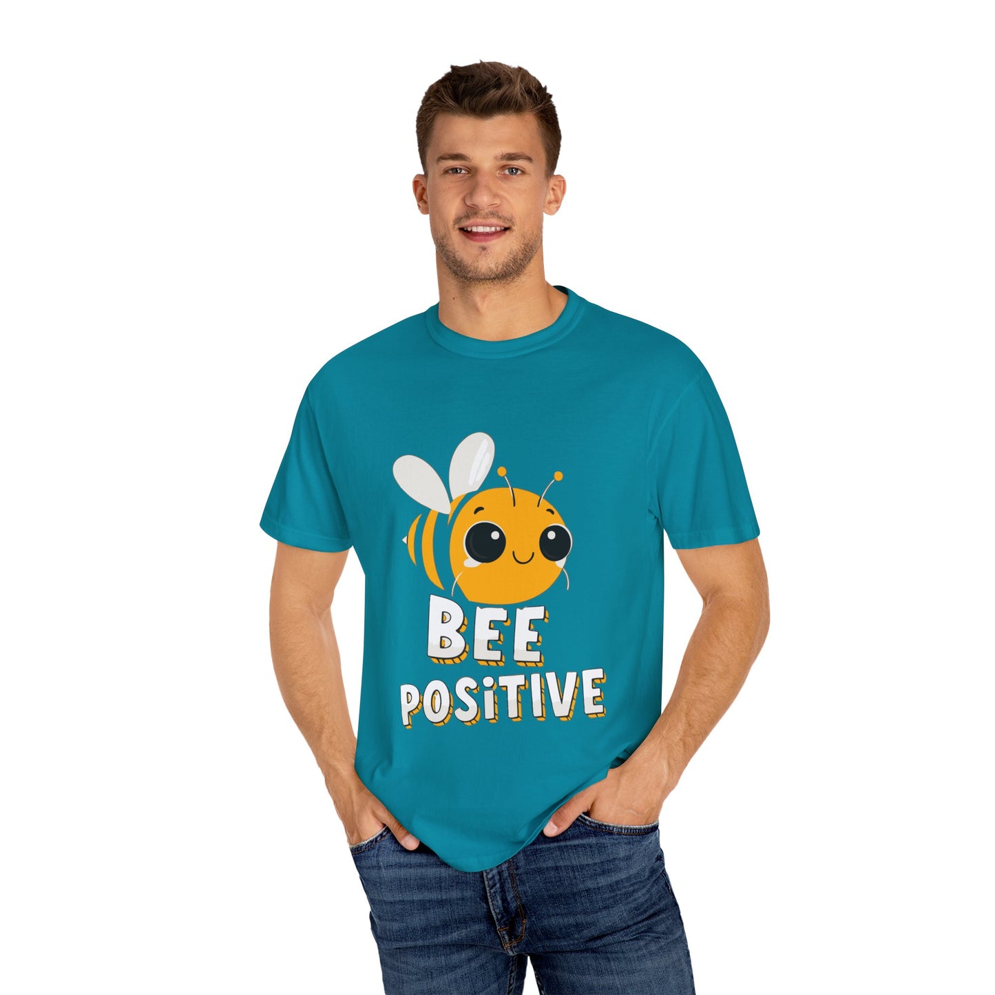 Dyed T-shirt – Snazzy Bee positive Edition