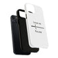 Yellow Outline Graffiti Tough Magnetic Case
