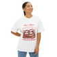 Oversized boxy Tee – Snazzy Lets hate Monday Edition