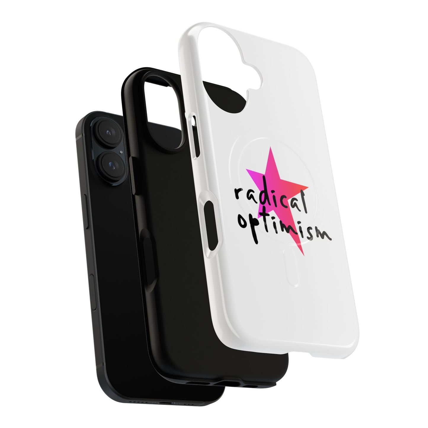 Flame Script Statement Tough Magnetic Case