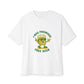Unisex Oversized Tee – Snazzy Free Beer Edition