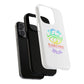 Vibrant Eye and Text Tough Magnetic Case