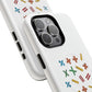 Minimalist Paw Print Tough Magnetic case