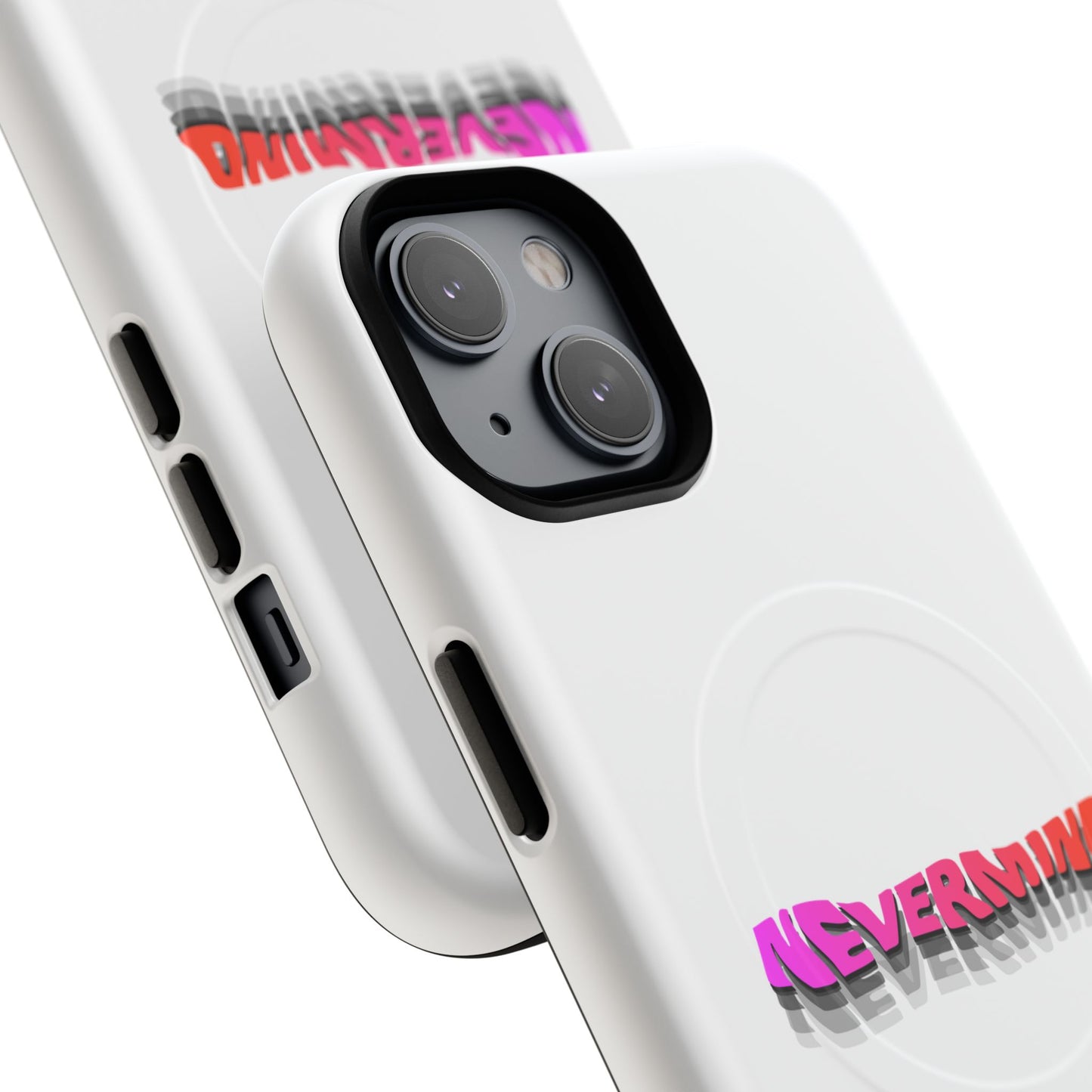 Wavy Groovy Typography Tough Magnetic Case