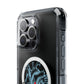 Electro Heart Illustration Magnetic Clear Impact case