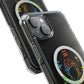 Minimalist Divide Symbol with Brush Magnetic Clear Impact Case