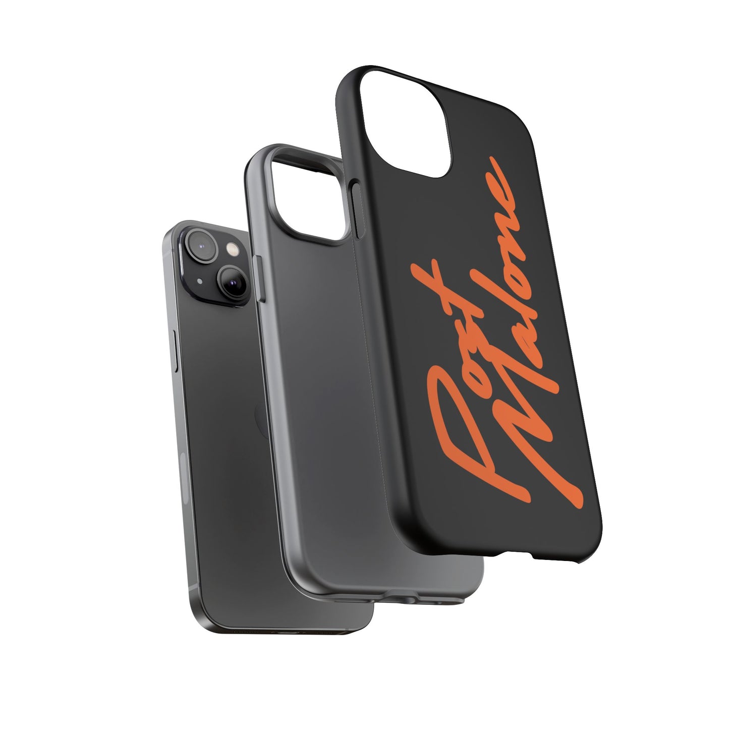 Tough iPhone Case (12–16 Pro Max) – Post Malone Name Design