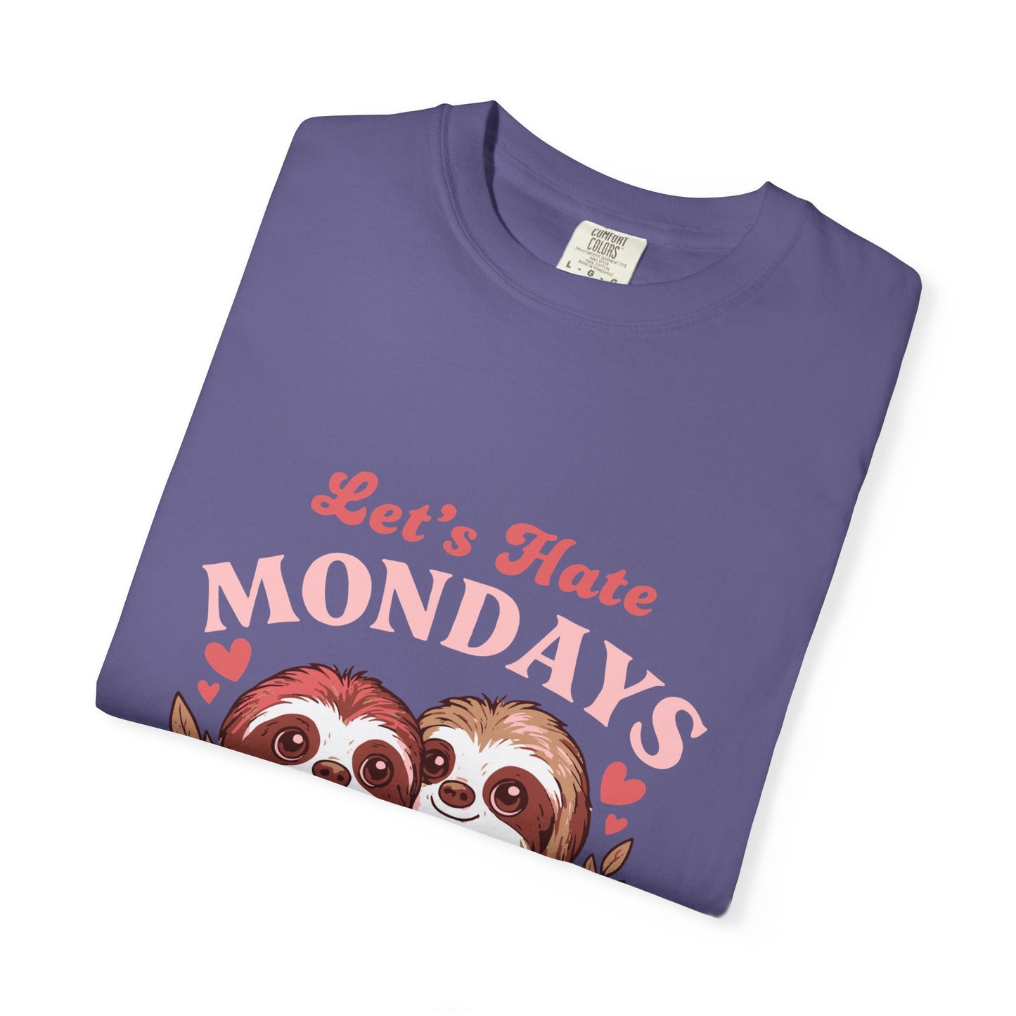 Dyed T-shirt – Snazzy Lets hate Monday Edition