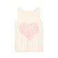 Born Pink Heart Typography – Dyed Tank Top