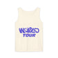 World Tour Bubble Letter-Dyed Tank Top