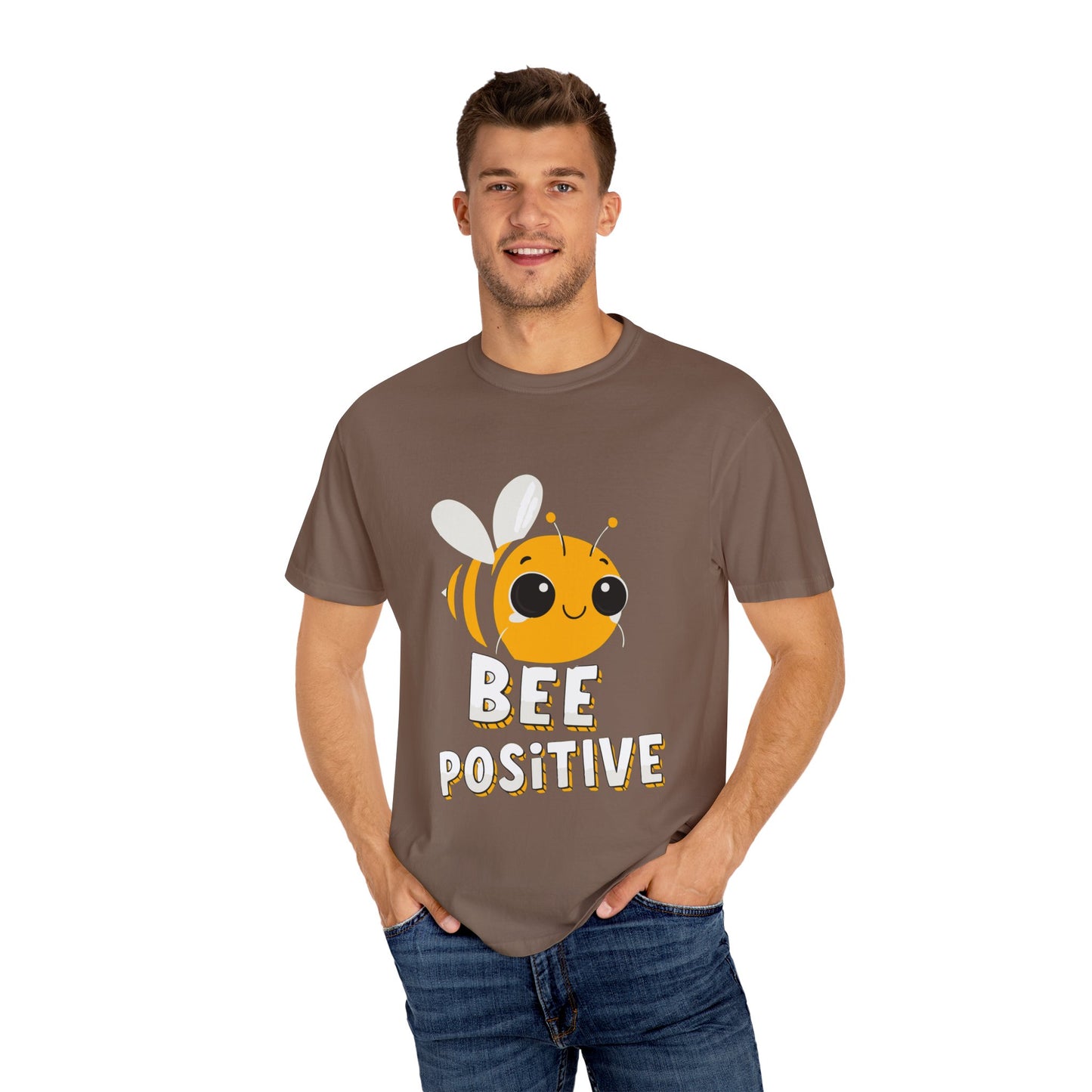 Dyed T-shirt – Snazzy Bee positive Edition