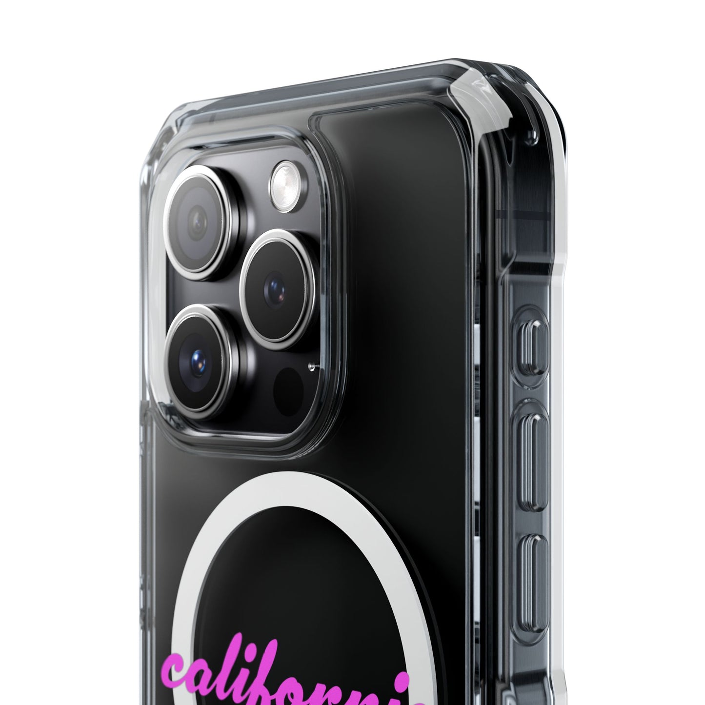 California Script Magnetic Clear Impact cases