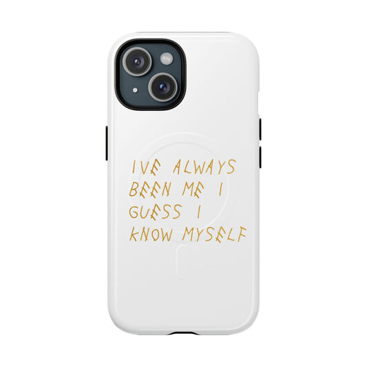 Know Myself Lyric Script Tough Magnetic Cases