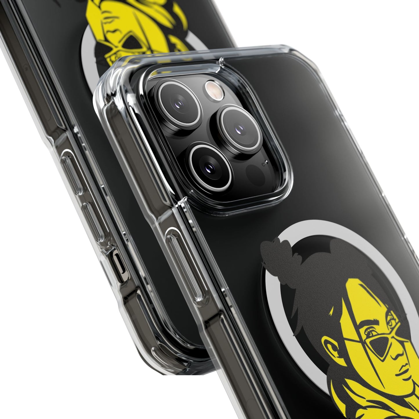 Neon Mood Portrait Magnetic Clear Impact Case