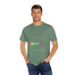 Unisex Garment-Dyed T-Shirt Inspired by Coldplay’s Signage