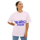 World Tour Bubble Letter-Oversized Tee