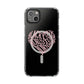 Born Pink Heart Typography - Magnetic Clear Impact Case