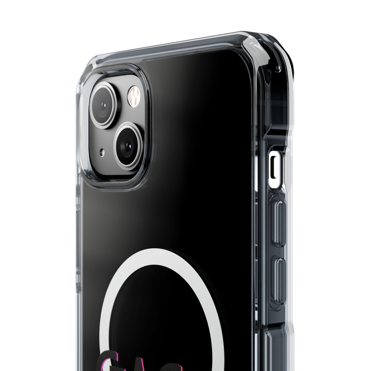 Electric Neon Magnetic clear case