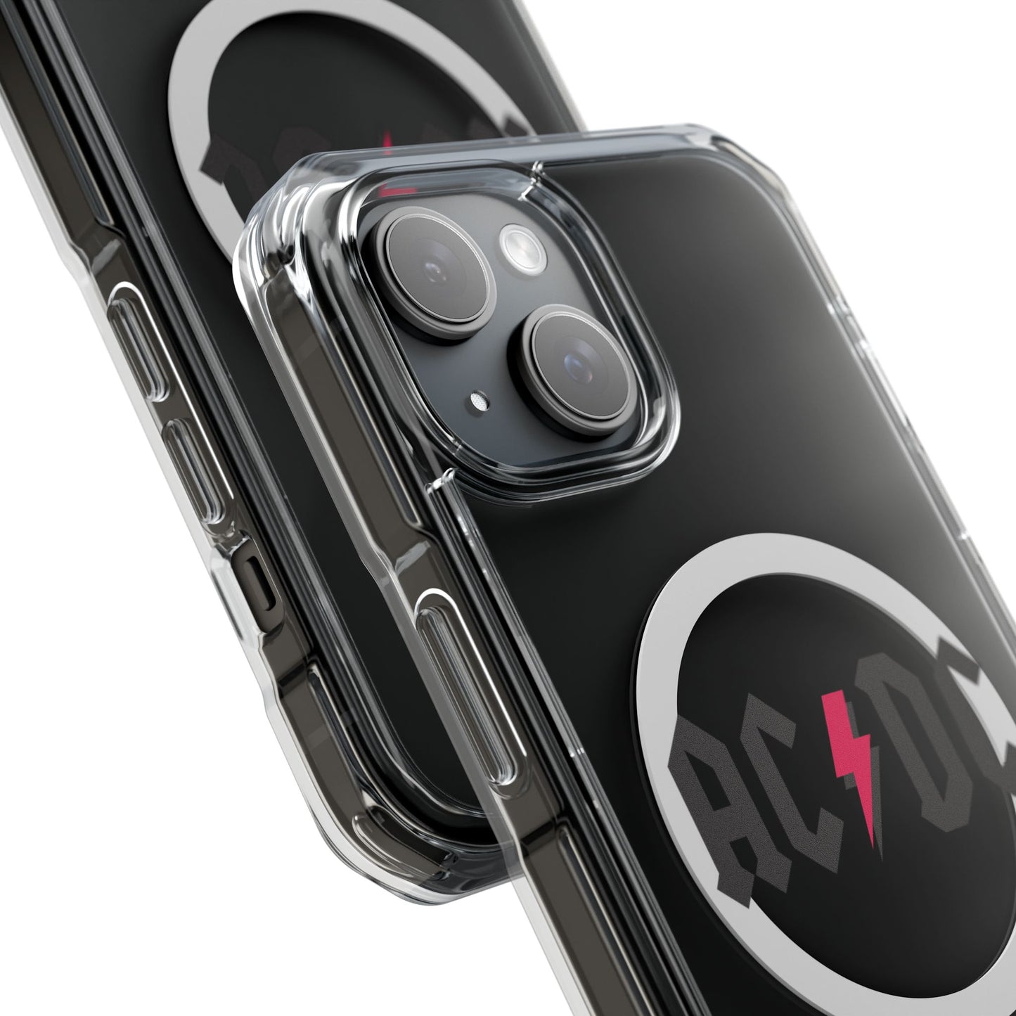 Neon Pulse Power Magnetic Clear Impact case