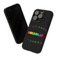 Premium Tough Case for iPhone 12 to 16 Pro Max Showcasing Coldplay’s Signage