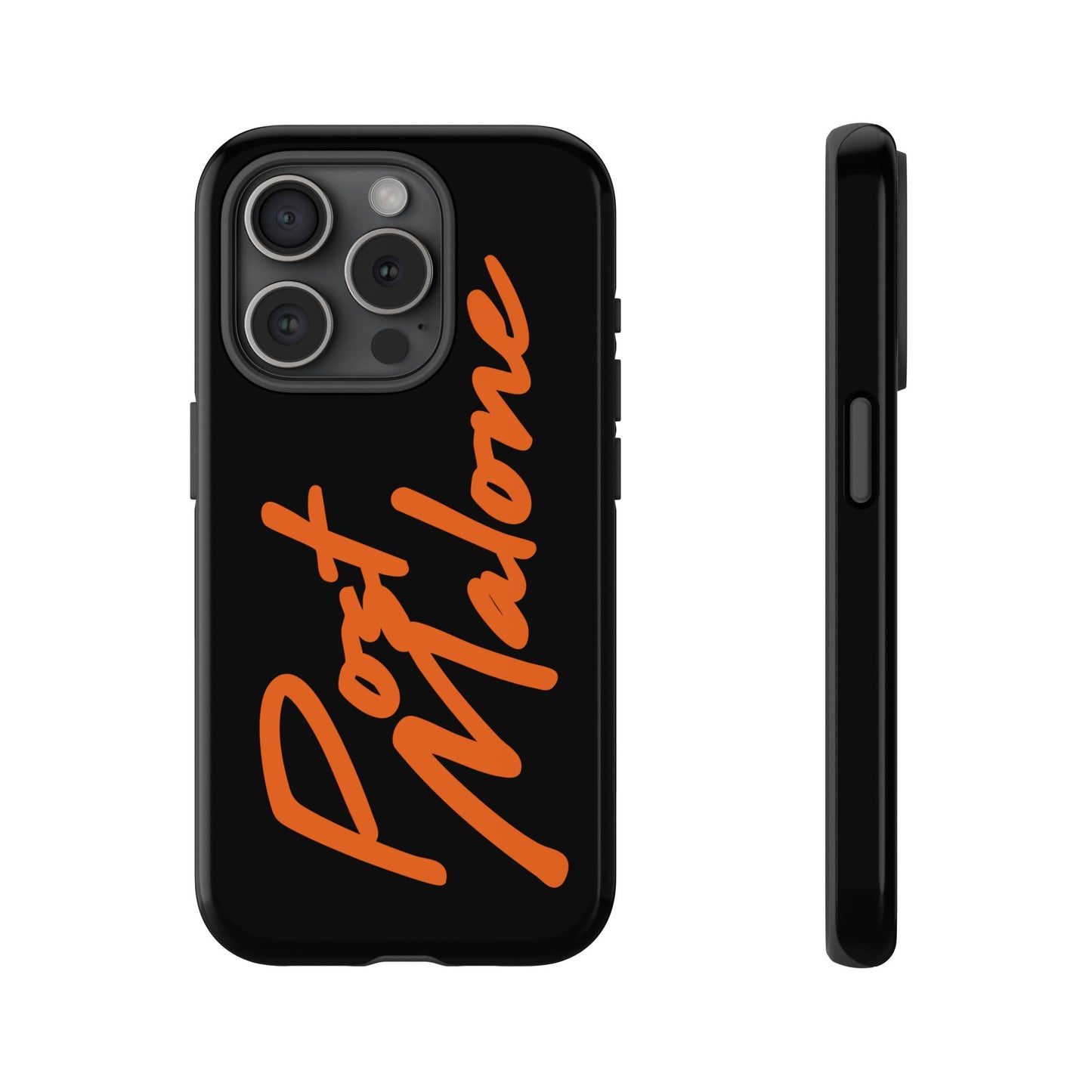 Tough iPhone Case (12–16 Pro Max) – Post Malone Name Design