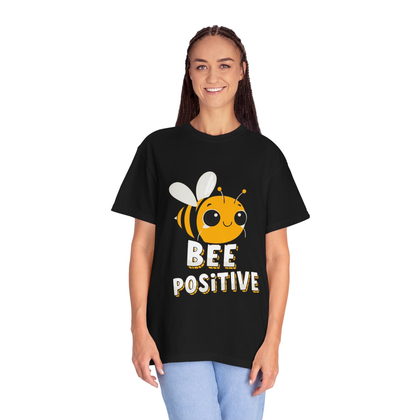Dyed T-shirt – Snazzy Bee positive Edition