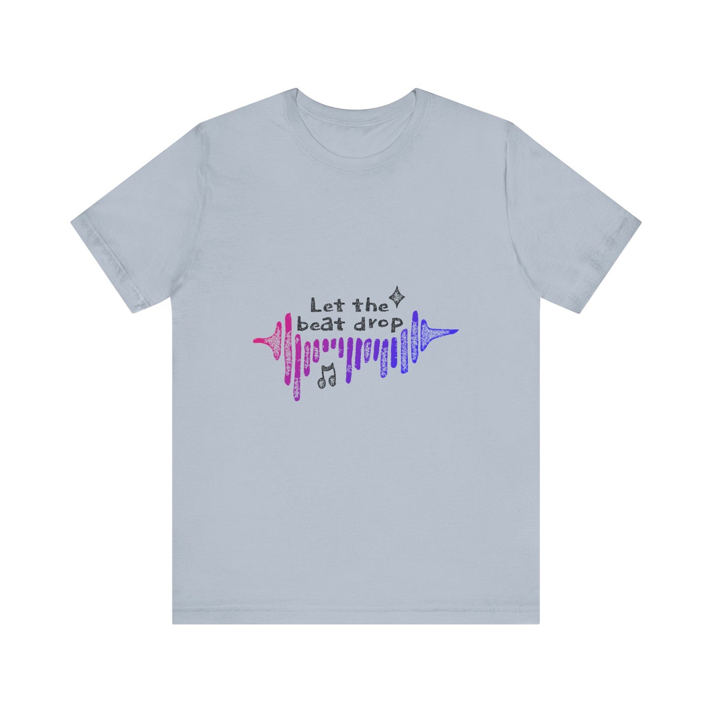 Bold Beats Visualizer Unisex Jersey short sleeve tee