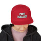 Snapback (Embroidery) – Post Melone Bold Design