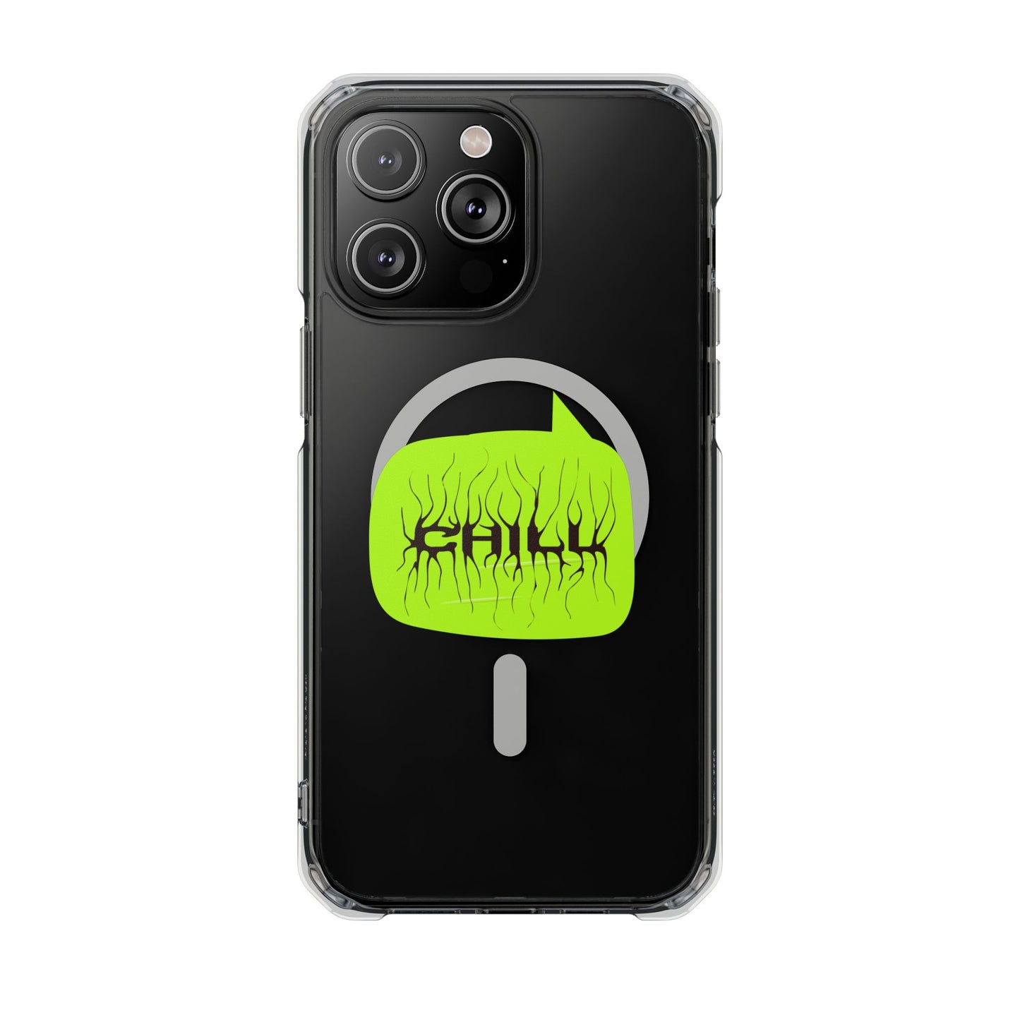 Chill Vibe Roots Magnetic clear Impact case