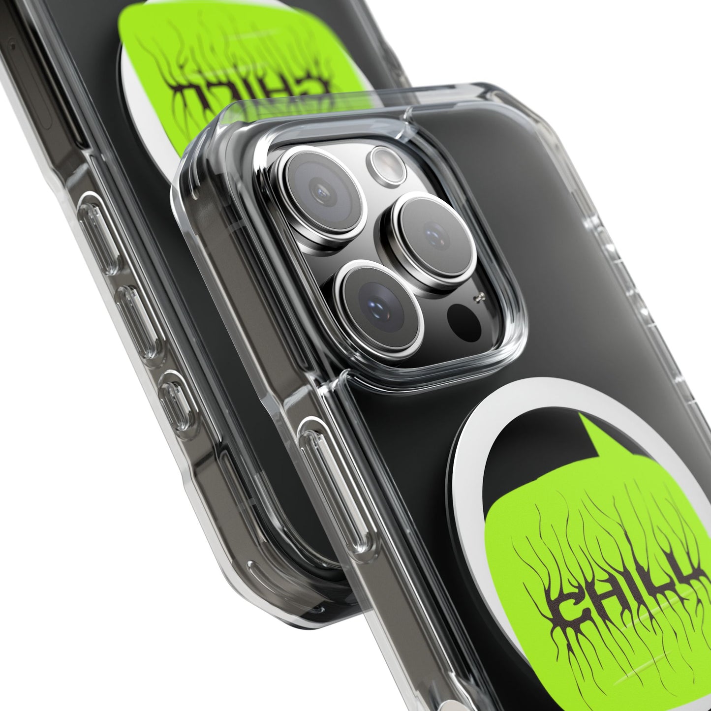 Chill Vibe Roots Magnetic clear Impact case