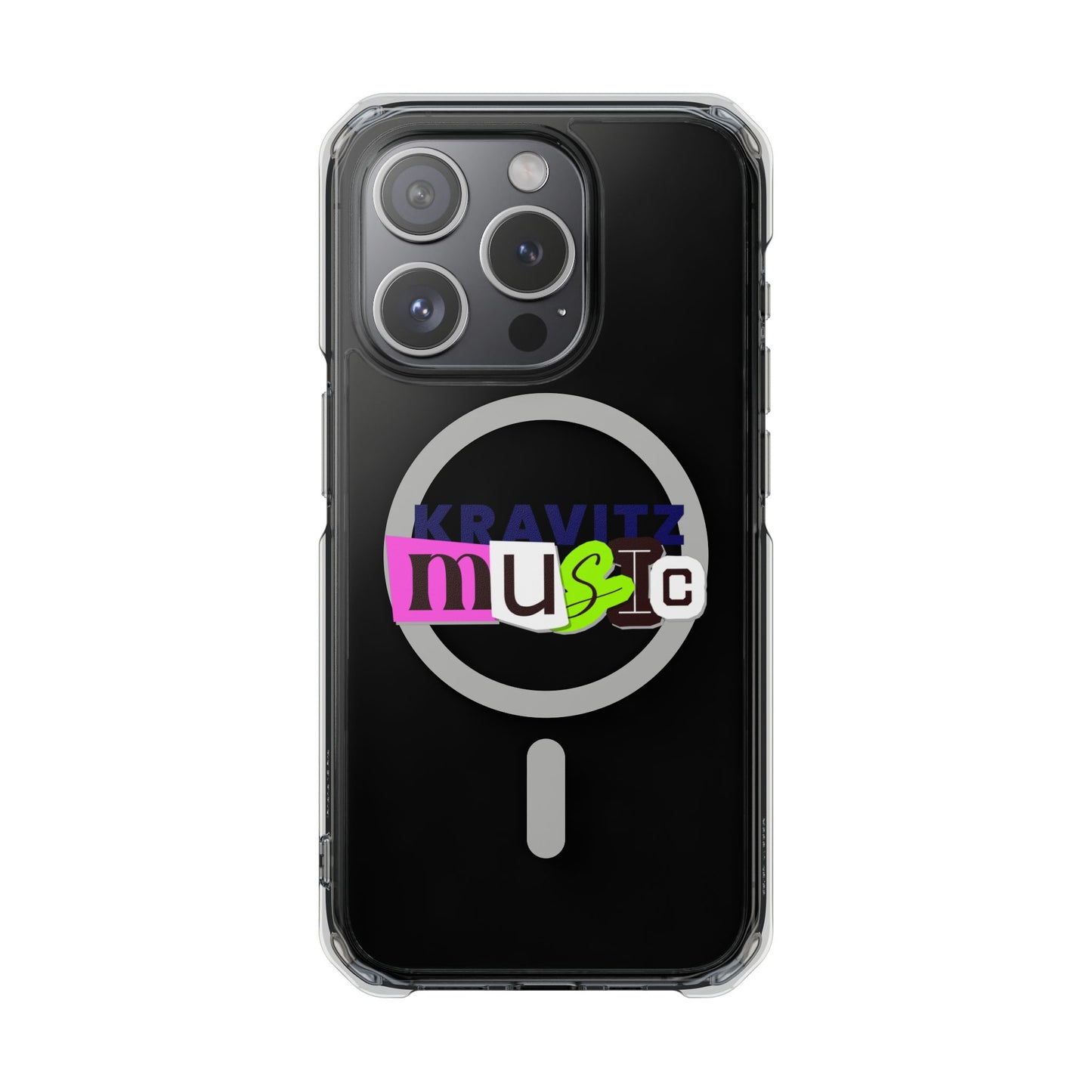 Mixed Tape Music Magnetic clear Impact case