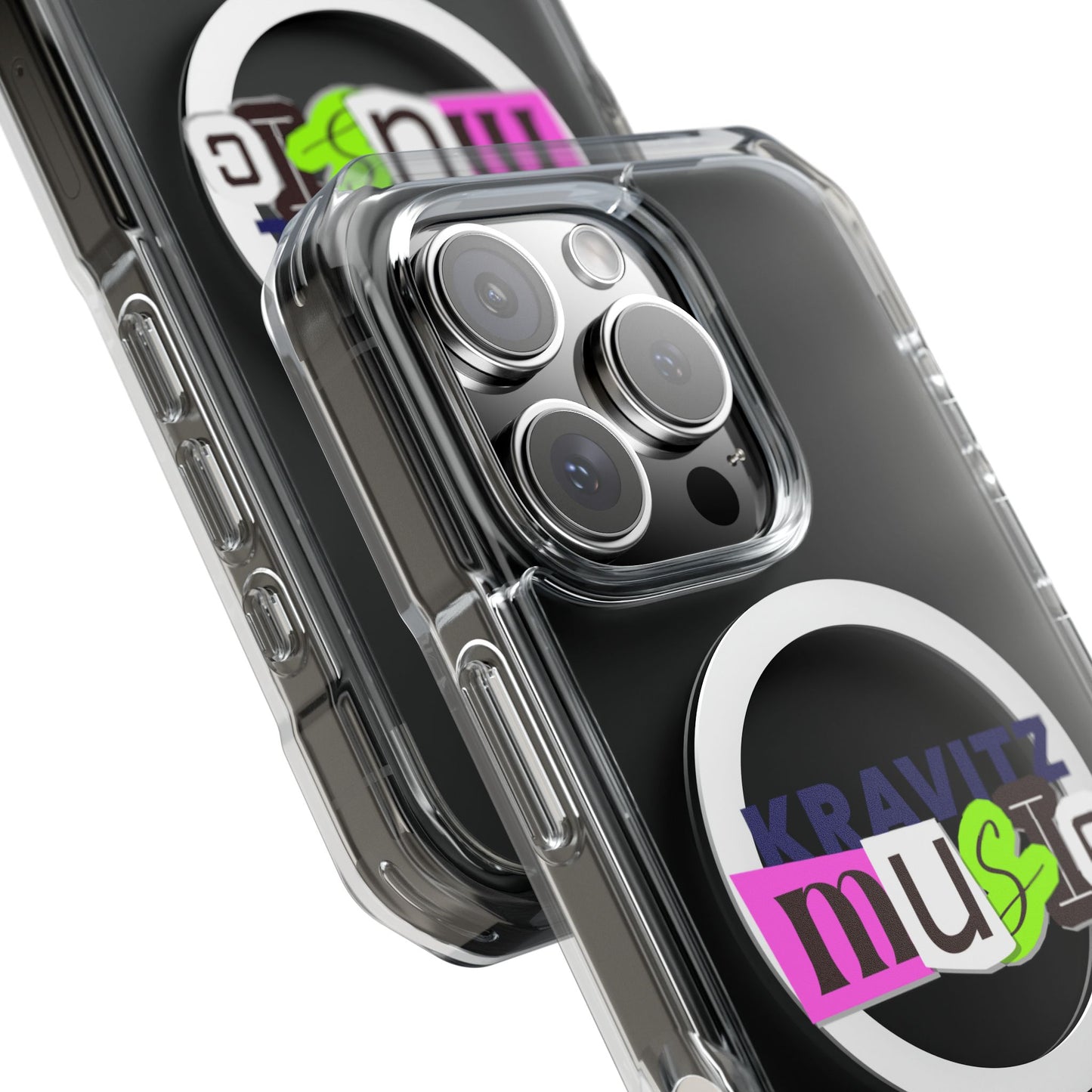 Mixed Tape Music Magnetic clear Impact case