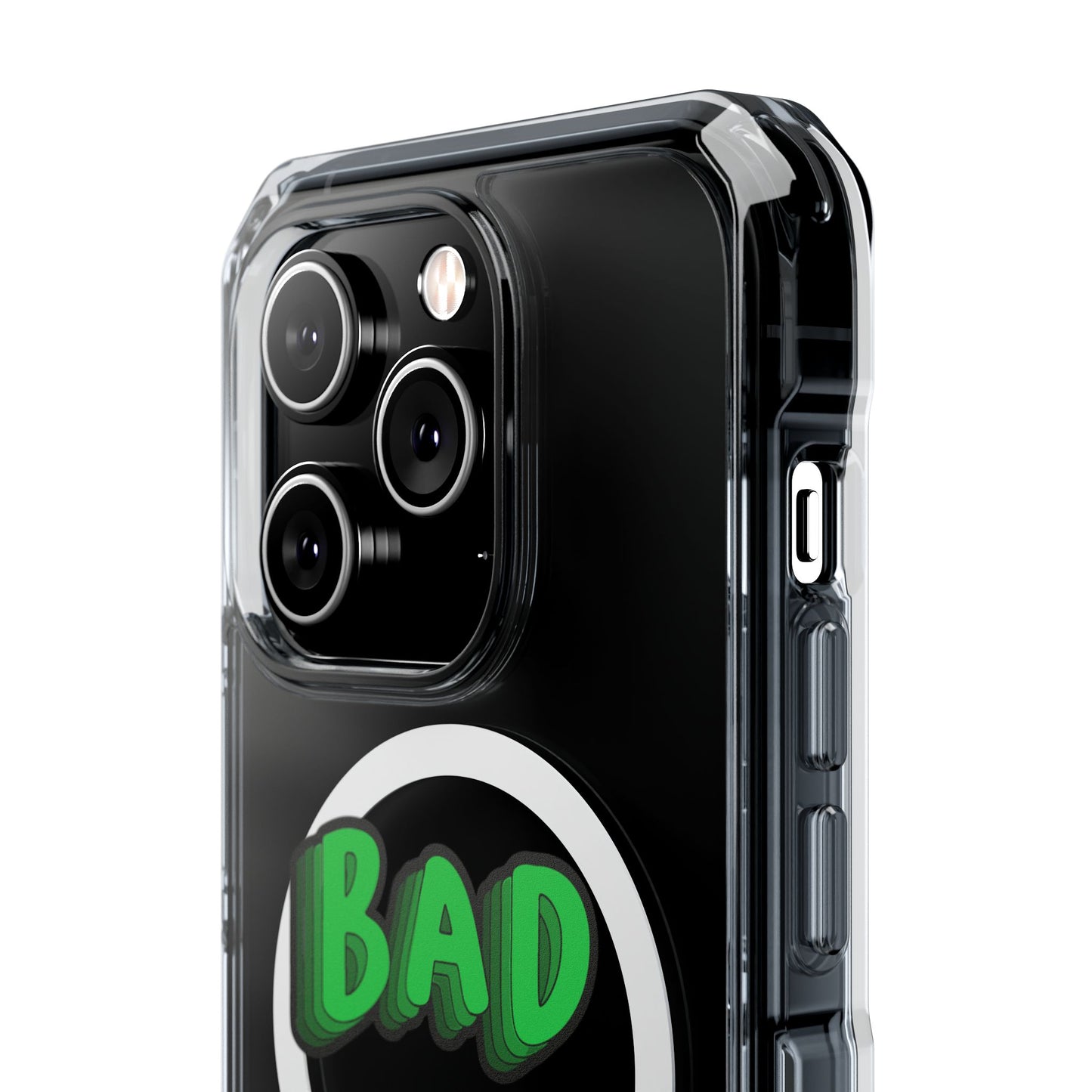 Bold 3D Bad Mood Magnetic Clear Impact Case