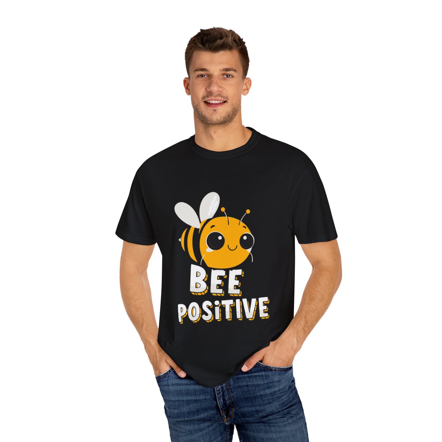 Dyed T-shirt – Snazzy Bee positive Edition