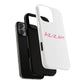 Handwritten Heart Doodle Tough Magnetic case