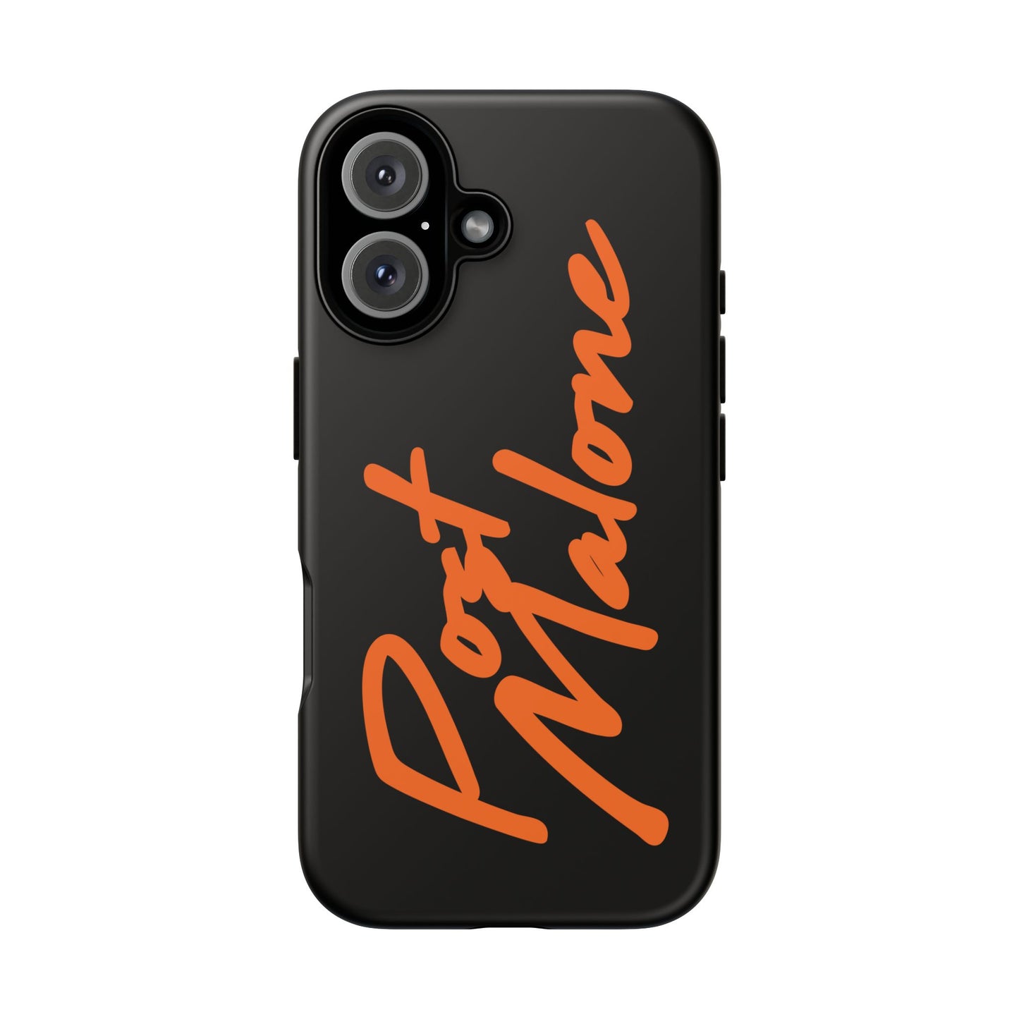 Tough iPhone Case (12–16 Pro Max) – Post Malone Name Design