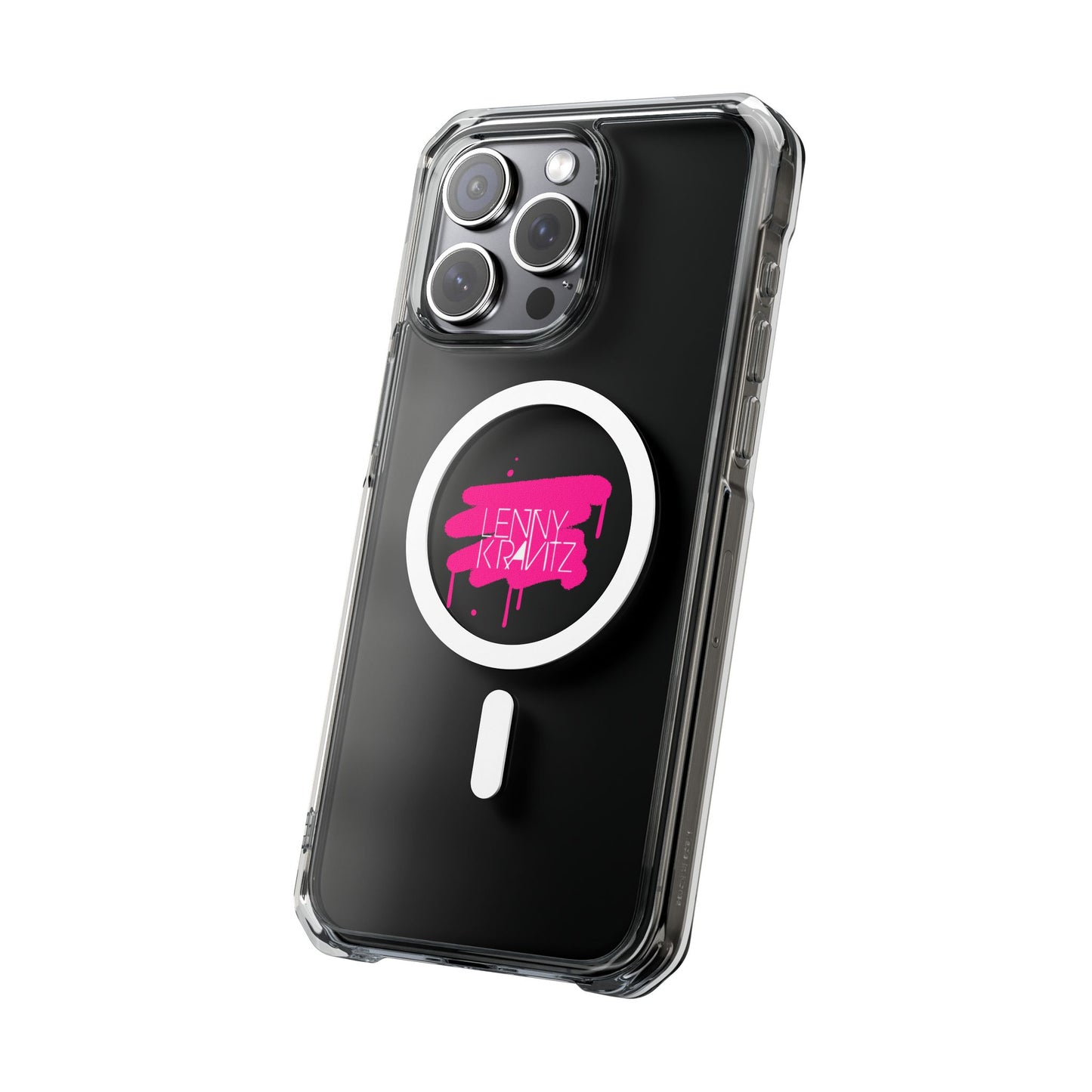 Electric Graffiti Drip Magnetic clear Impact case