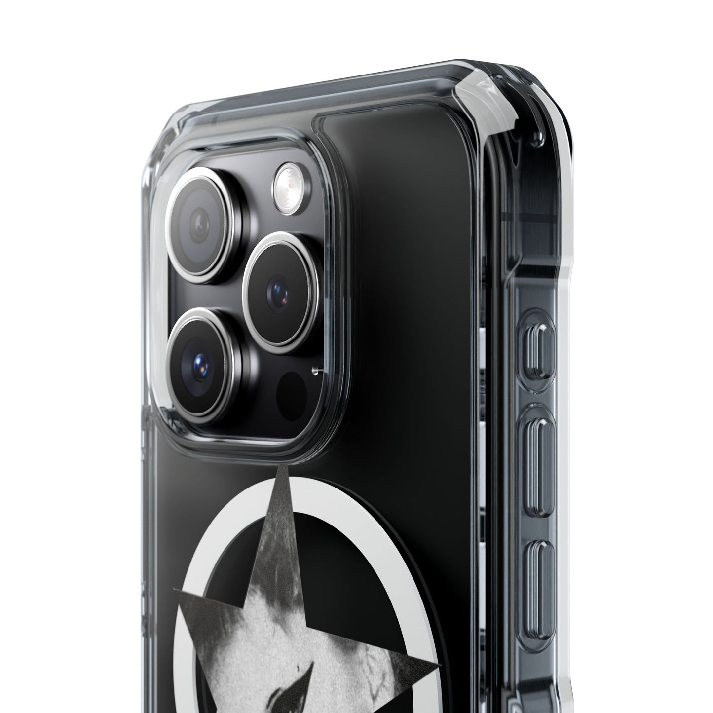 Born This Way Star Face Magnetic clear case