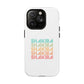 Retro Pop Lines Tough Magnetic case